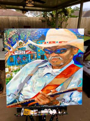 Blue Dog cafe with Clarence Gatemouth Brown Blue Dog cafe with Clarence Gatemouth Brown