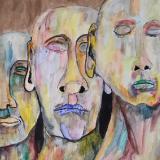 Unwilling to look at masked authority. Unwilling to submit.