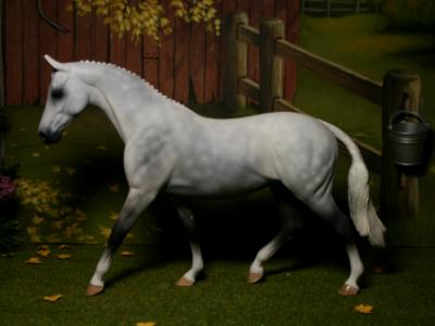 Peter Stone BRAIDED MANE PONY - Custom Repaint