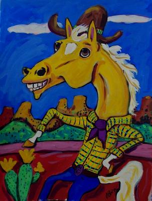 Happy Palomino Cowboy Happy Palomino Cowboy