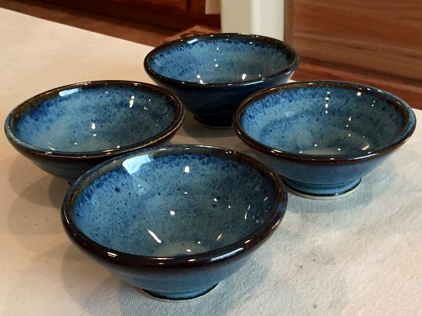 Blue Bowl Set of Four