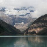 Boating on Lake Louise