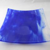 LD11021 - Cobalt Blue Wispy Large Dinner Plate