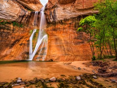 Calf Creek Falls Grenery Calf Creek Falls Grenery