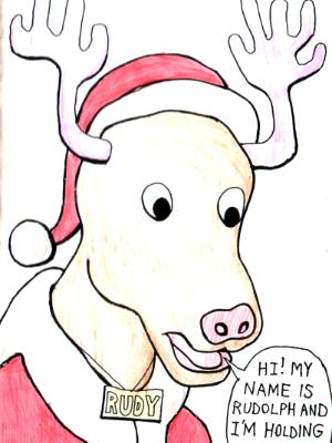 Santa Held Hostage- Front Santa Held Hostage- Front