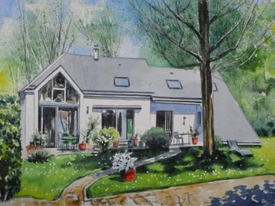 La maison de France, 38cm x 28cm, 2021 La maison de France, 38cm x 28cm, 2021
