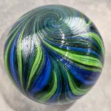 #02072607 Glass Float SeaHawks 12th Man design 6'' $80.00