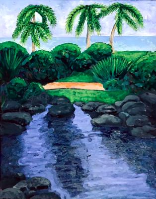 Three Palm Trees Three Palm Trees