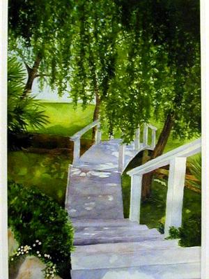 Sweet Serenity ~ Watercolor ~ Sold