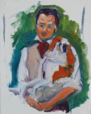Man with Dog