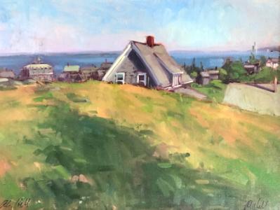 Johnson Cottage 18x24" oil Johnson Cottage 18x24" oil