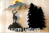 Lighted Mt Landscape 