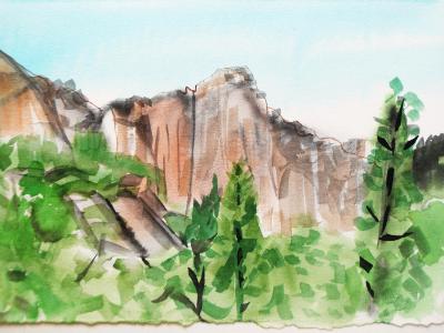 Yosemite:  Cliffs