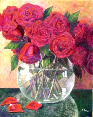 Red Ambrosia ~ Oil ~ 16X20 ~Giclee prints available Red Ambrosia ~ Oil ~ 16X20 ~Giclee prints available