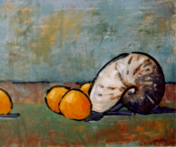 Shell and oranges