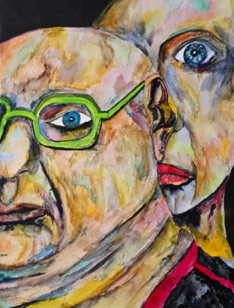 Uncomfortable apprension. 