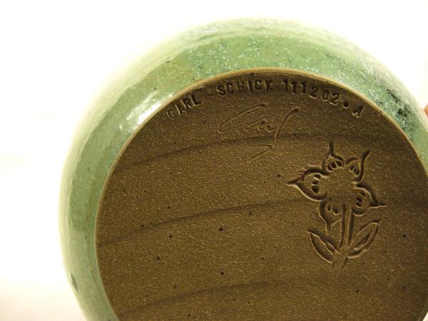 111202.A Large Bowl with Mint Glaze