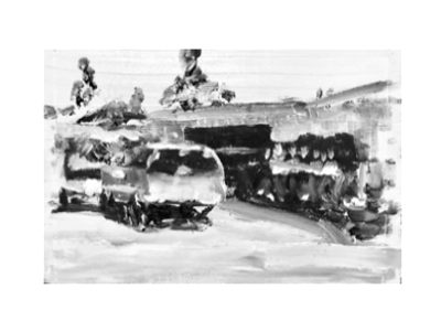 Tire Store Oil Sketch