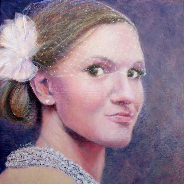 Meghan on her Wedding Day