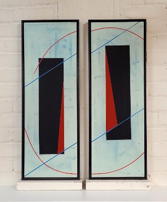 Infinite - Diptych *sold*