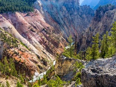 Artist Point View of Yellowstone Artist Point View of Yellowstone