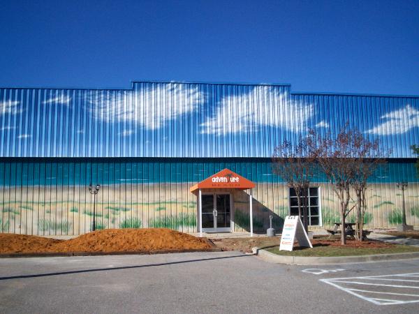 3,500 Sq. Ft. Mural painted for Beach Church, Myrtle Beach SC