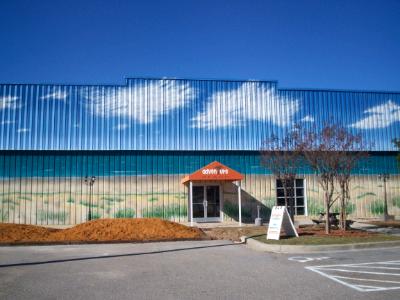 3,500 Sq. Ft. Mural painted for Beach Church, Myrtle Beach SC 3,500 Sq. Ft. Mural painted for Beach Church, Myrtle Beach SC