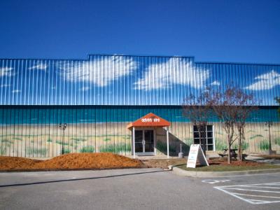 3,500 Sq. Ft. Mural painted for Beach Church, Myrtle Beach SC