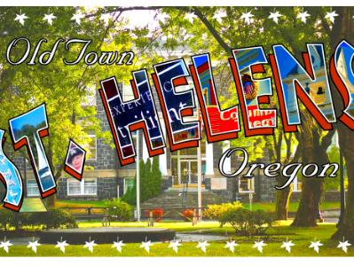 St. Helens Postcard