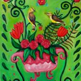 Cedar Waxwings
