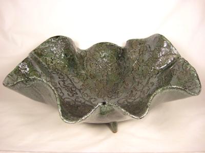 120314.G Large Centerpiece with Layered Glazes 120314.G Large Centerpiece with Layered Glazes