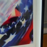 James Rosenquist "Stars and Stripes at the Speed of Light" 2010, Detail