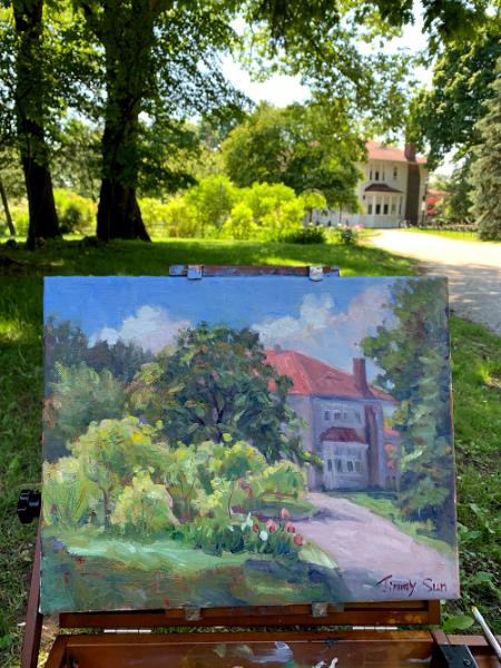 En Plein Air in Cedar Ridge-June 11,2022