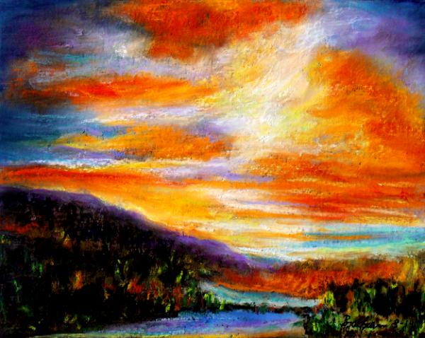 Evening sky
