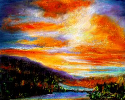 Evening sky