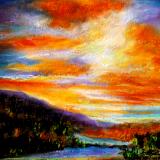 Evening sky