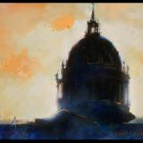 "City Hall in Eclipse"  ~ SOLD