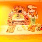 pizza mural