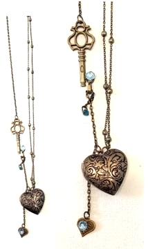 Key and Heart locket