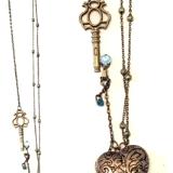 Key and Heart locket