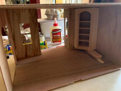 Adding a cupboard
