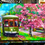 St Charles green line street car