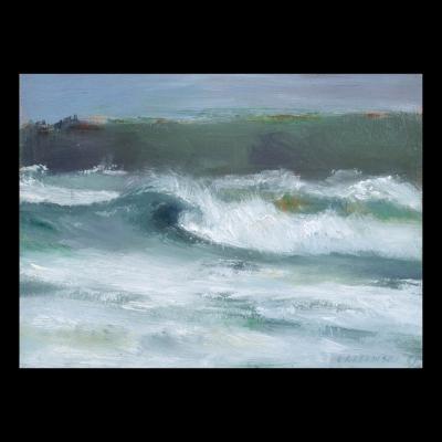 9x12.Storm Wave 9x12.Storm Wave