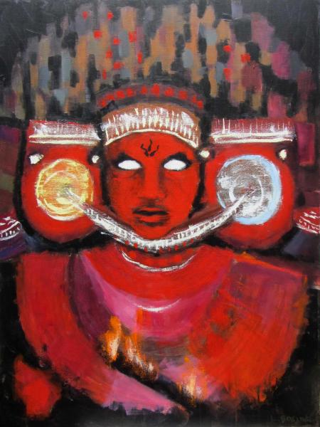 Fire Goddess Theyyam