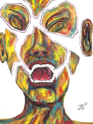 Disintegration of identity #17 Disintegration of identity #17