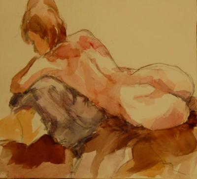 U50 Nude facing away