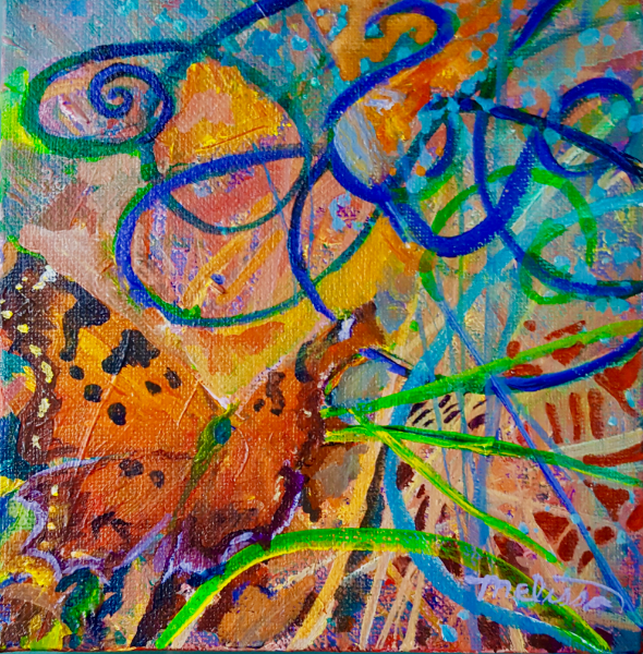 Questionmark Butterfly Whimsy