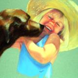 Doggie kisses
