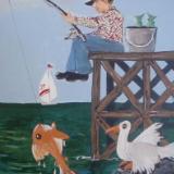 Fishing Off the Pier
