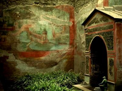 Green Fountain, House of the Small Fountain, Pompeii